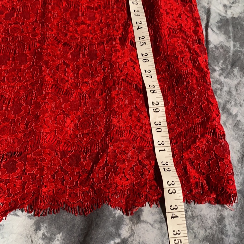 🥳Host Pick🥳 - Forever 21 Lined Lace Strapless Short LE Dress size S NWT - Picture 3 of 16